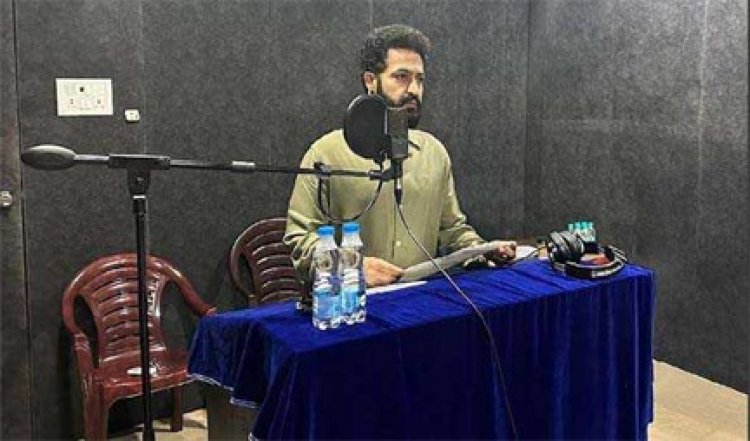 ‘मैन ऑफ द मासेस’ एनटीआर जूनियर ने शुरू की फिल्म वॉर 2 की डबिंग