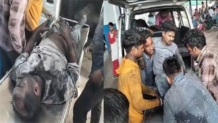 गर्म डस्ट में गिरे दो मजदूर, प्रबंधन की लापरवाही उजागर