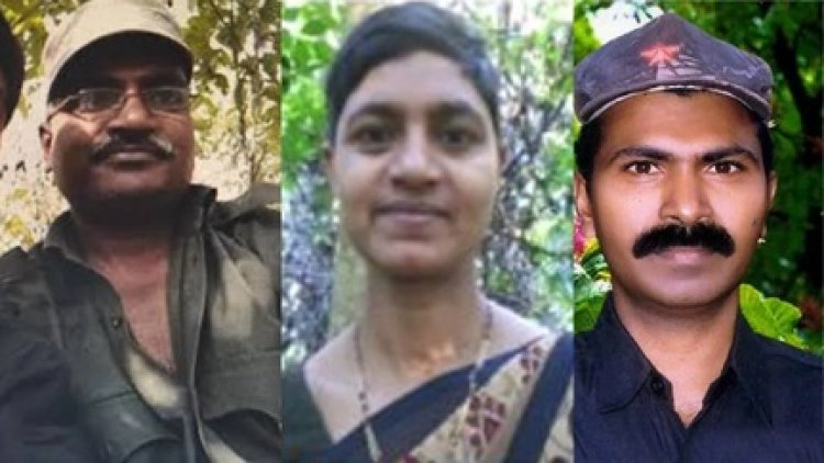 डेढ़ करोड़ के इनामी शीर्ष तीन माओवादी ढेर