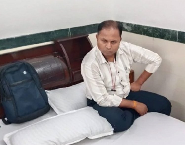 15 हजार की रिश्वत लेते बिजली विभाग का कनिष्ठ अभियंता गिरफ्तार