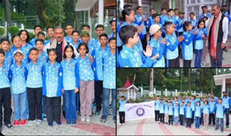 सुक्खू ने आइस स्केटिंग खिलाड़ियों को देहरादून के लिए किया रवाना