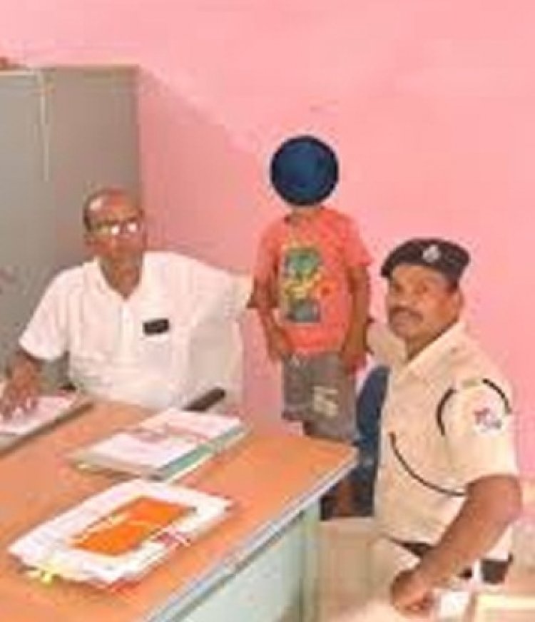 जांजगीर चांपा पुलिस की तत्परता से गुम हुआ बालक मिला, बिलासपुर के शिशु गृह में सुरक्षित