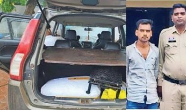 20 किलो गांजा के साथ तस्कर गिरफ्तार
