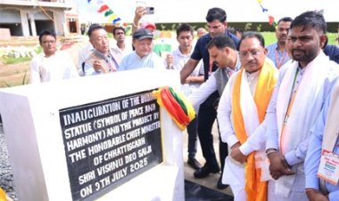 छत्तीसगढ़ में बौद्ध परंपरा की जड़ें अत्यंत गहरी : मुख्यमंत्री साय