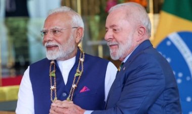 ब्राजील के राष्ट्रपति से मिले पीएम मोदी