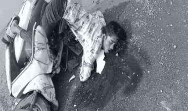 नवा रायपुर में पिकअप ने एक्टिवा को मारी टक्कर:एक युवक की मौके पर मौत