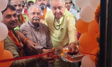 श्री रामलला दर्शन योजना के अंतर्गत बिलासपुर संभाग के 850 श्रद्धालुओं का जत्था अयोध्या धाम के लिए हुआ रवाना