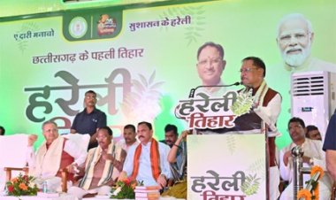 संस्कृति में सजीव और निर्जीव सभी के प्रति सम्मान और आभार की भावना: मुख्यमंत्री विष्णु देव साय