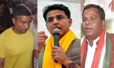 रायपुर सेंट्रल जेल पहुंचे सचिन पायलट