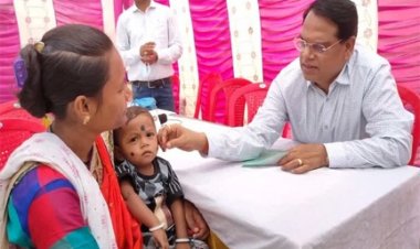 गरियाबंद में हुए मेगा हेल्थ कैंप में गंभीर बीमारी का लगा पता