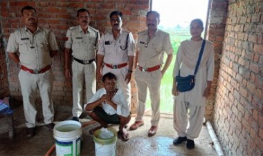 145 बल्क लीटर अवैध महुआ शराब जब्त