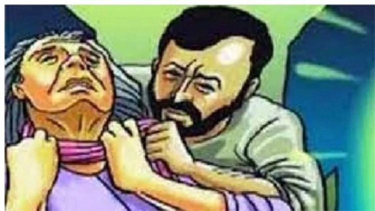 पार्षद ने अपनी दादी का गला दबाया
