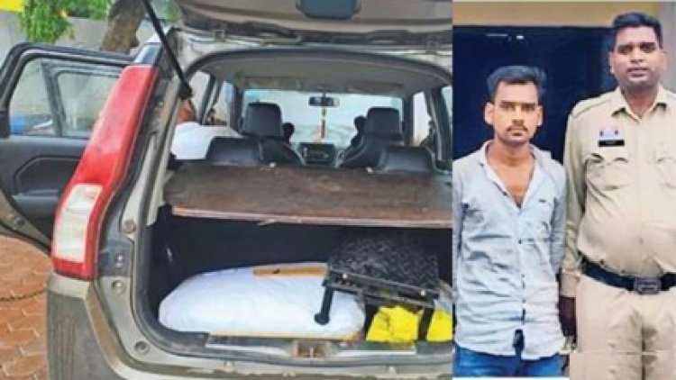 20 किलो गांजा के साथ तस्कर गिरफ्तार