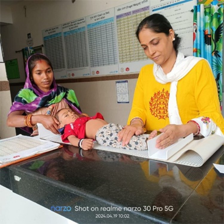 जिला अस्पताल का एनआरसी बना कुपोषित बच्चों के लिए जीवनदाता