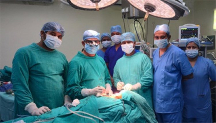 राज्य में पहली बार गले के नस की दुर्लभ सर्जरी, 70 वर्षीय मरीज को मिली नई जिंदगी