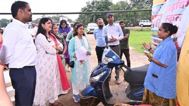 'स्कूटी दीदी' बनीं आत्मनिर्भर भारत की प्रतीक – मुख्यमंत्री विष्णु देव साय ने सराहा एनु का जज़्बा