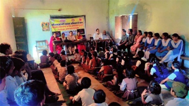 बेटी बचाओ, बेटी पढ़ाओ’ के अंतिम कार्यक्रम में बालिकाओं को मिला डिजिटल सुरक्षा का सशक्त कवच