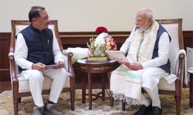 प्रधानमंत्री नरेंद्र मोदी से मिले मुख्यमंत्री विष्णुदेव साय – छत्तीसगढ़ के विकास को मिली नई रफ्तार