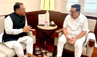 मुख्यमंत्री विष्णुदेव साय ने केंद्रीय जलशक्ति मंत्री सी आर पाटिल से की मुलाकात, बोधघाट परियोजना पर हुई चर्चा