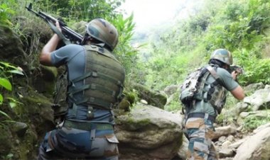 कश्मीर के कुलगाम में सुरक्षाबलों की गोलीबारी में दो आतंकी ढेर