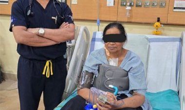 अम्बेडकर अस्पताल में एक ही साथ कोरोनरी बाईपास सर्जरी एवं हृदय के तीनों वॉल्व का सफल ऑपरेशन संपन्न