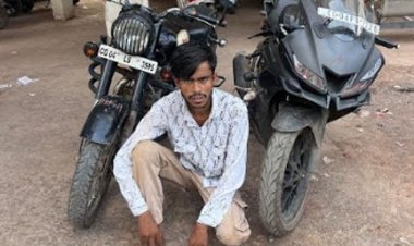 महंगी दोपहिया वाहन चोरी करने वाला आरोपी फैजान खान उर्फ फज्जू गिरफ्तार