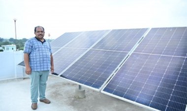 प्रधानमंत्री सूर्यघर-मुफ्त बिजली योजना से सुनीत लाल का बिजली बिल हुआ शून्य