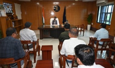 सघन जांच अभियान चलाकर उर्वरक की कालाबाजारी पर करें कार्यवाही -कलेक्टर