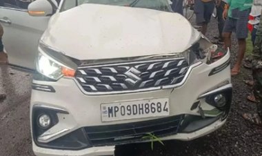 राजनांदगांव में कार और ट्रक के बीच टक्कर, 6 युवकों की मौत