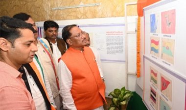 मुख्यमंत्री साय ने छत्तीसगढ़ रजत महोत्सव फोटो प्रदर्शनी का किया शुभारंभ