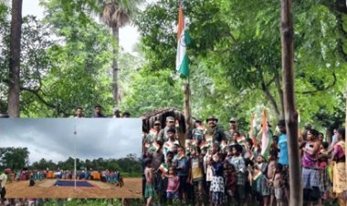 तुमलपाड़ और पूवर्ती गांव में पहली बार मनाया गया स्वतंत्रता दिवस