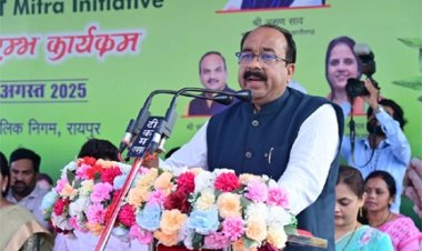 पर्यावरण के प्रति जागरूक हो ज्यादा से ज्यादा संख्या में लगाएं पौधे -  अरुण साव