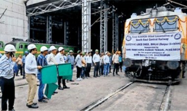 दक्षिण-पू्र्व-मध्य रेलवे के 551 इंजन कवच प्रणाली से होंगे लैस