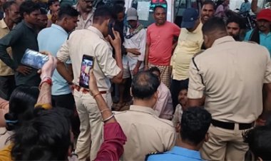 अस्पताल में भर्ती मासूम बेटी को देखने जा रहे पिता को कार ने मारी टक्कर, मौत