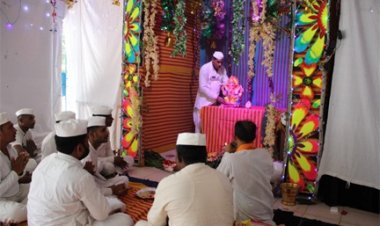केन्द्रीय जेल रायपुर में आध्यात्मिक वातावरण में मनाया गया गणेश उत्सव