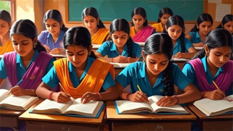 6-7 छात्राएं अचानक चक्कर खाकर गिरी