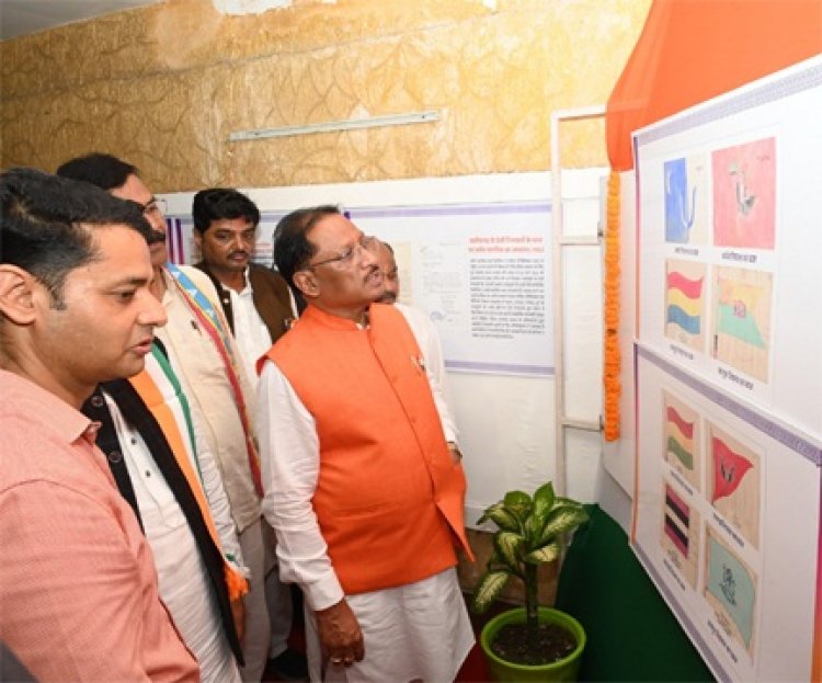 मुख्यमंत्री साय ने छत्तीसगढ़ रजत महोत्सव फोटो प्रदर्शनी का किया शुभारंभ