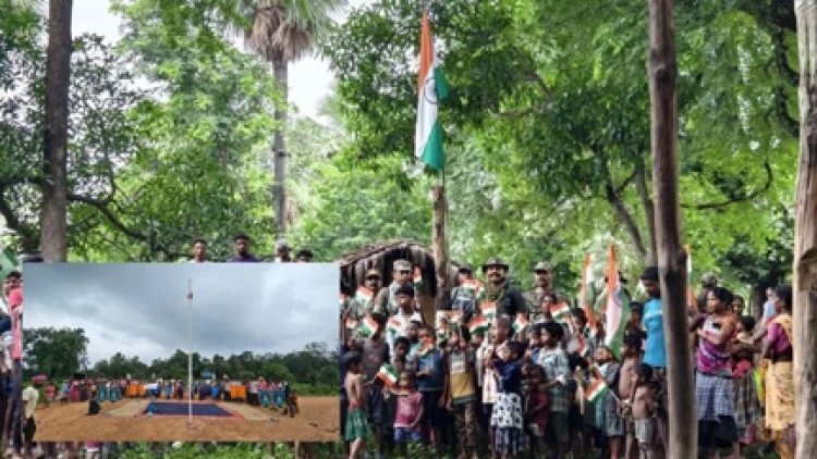 तुमलपाड़ और पूवर्ती गांव में पहली बार मनाया गया स्वतंत्रता दिवस