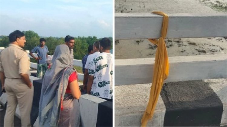 महानदी पुल से एक शादीशुदा महिला के छलांग लगाने की आशंका,गोताखोर कर रहे तलाश