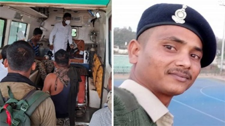 बीजापुर में माओवादियों ने आईईडी विस्फोट किया, DRG जवान शहीद, तीन घायल