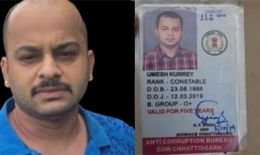 रायपुर में फर्जी पुलिसवाला वसूली करते गिरफ्तार