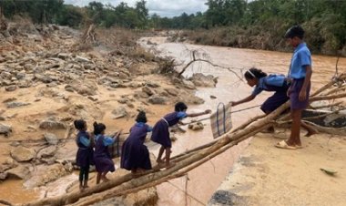 टूटी पुलिया-उफनती नदी पार करने के मामले में हाई कोर्ट ने जताई नाराजगी