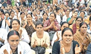 16 हजार NHM कर्मचारियों ने दिया सामूहिक इस्तीफा