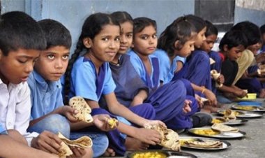 बच्चों की जान से खिलवाड़! स्कूल के खाने में नजर आए कीड़े, प्रिंसिपल को मिला नोटिस