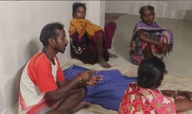 शव को पोस्टमार्टम के लिए लेकर बैठे रहे परिजन