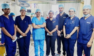 अम्बेडकर अस्पताल के जनरल सर्जरी विभाग में एक और विदेशी युवती का सफल ऑपरेशन