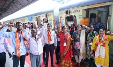 श्रीरामलला दर्शन योजना : 850 श्रद्धालु अयोध्या धाम के लिए हुए रवाना