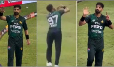 हारिस रऊफ ने IND vs PAK मैच के दौरान किया 6-0 का इशारा