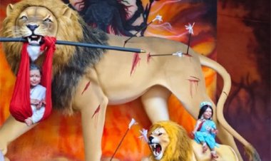 शारदीय नवरात्रि में माता की प्रतिमा को लेकर विवाद