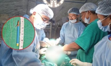 जेल में बंद कैदी ने पेशाब नली में डाला 9cm लंबा पेंसिल